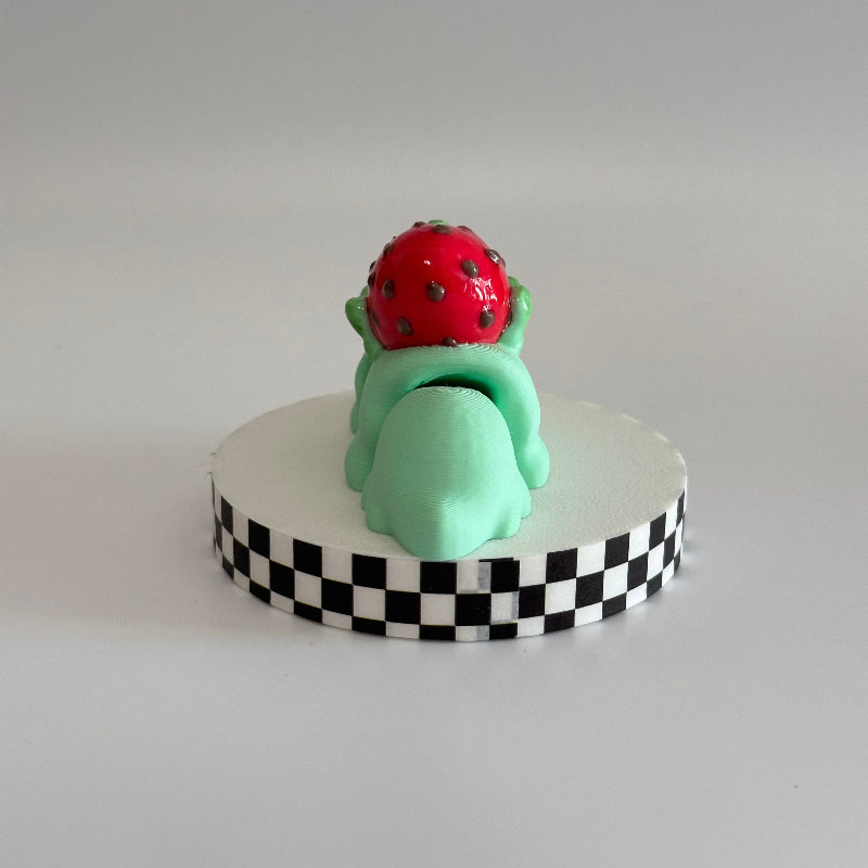 Blushing Berry Snail 3D Printed Fidget Collectable