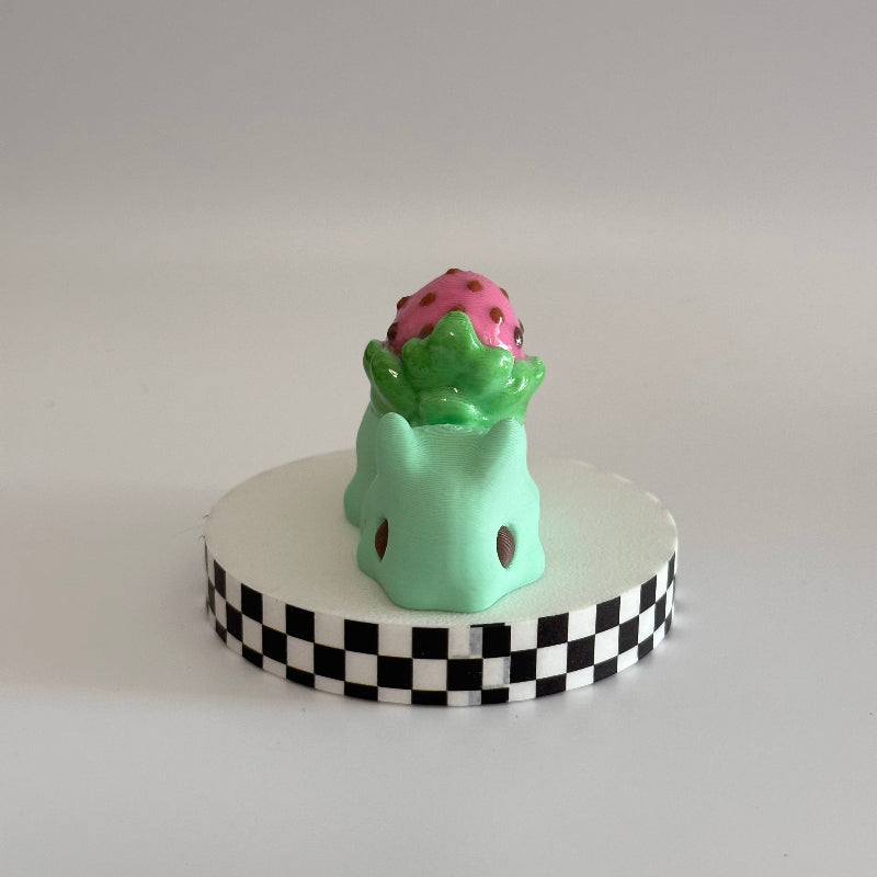 Strawberry Spritz Snail 3D Printed Fidget Collectable