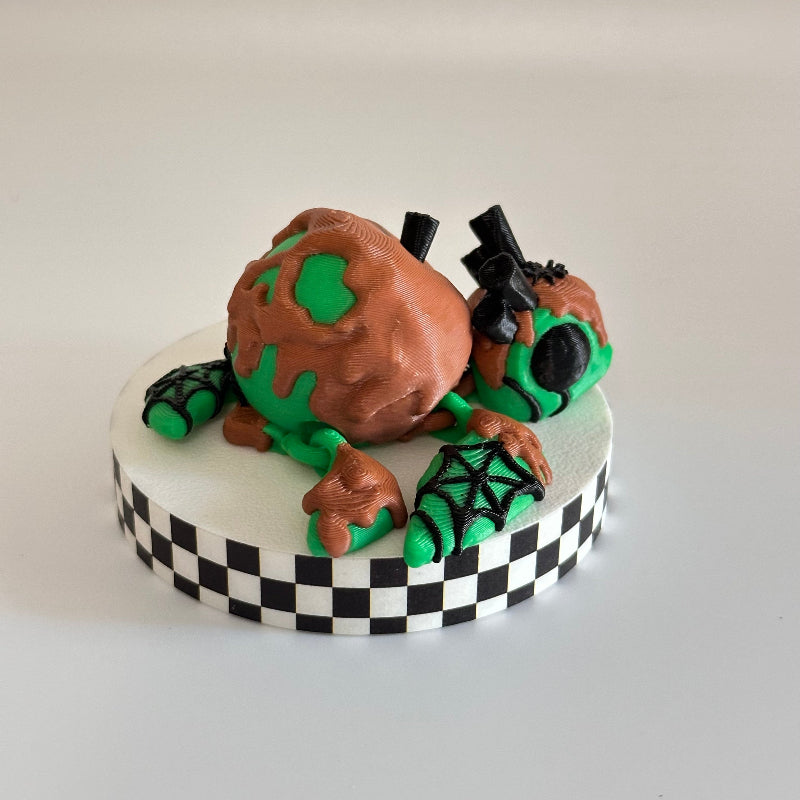 Caramella the Poison Apple Turtle 3D Printed Fidget Collectable
