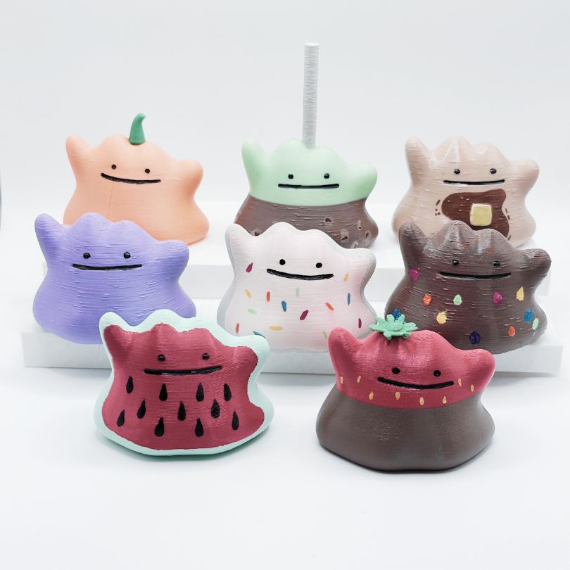 Dippity The Caramel Apple Ditto 3D Printed Shelfie Collectable