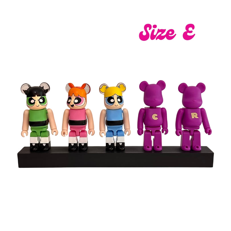 Custom 3D Printed Bearbrick Small Display Stand for Collectors