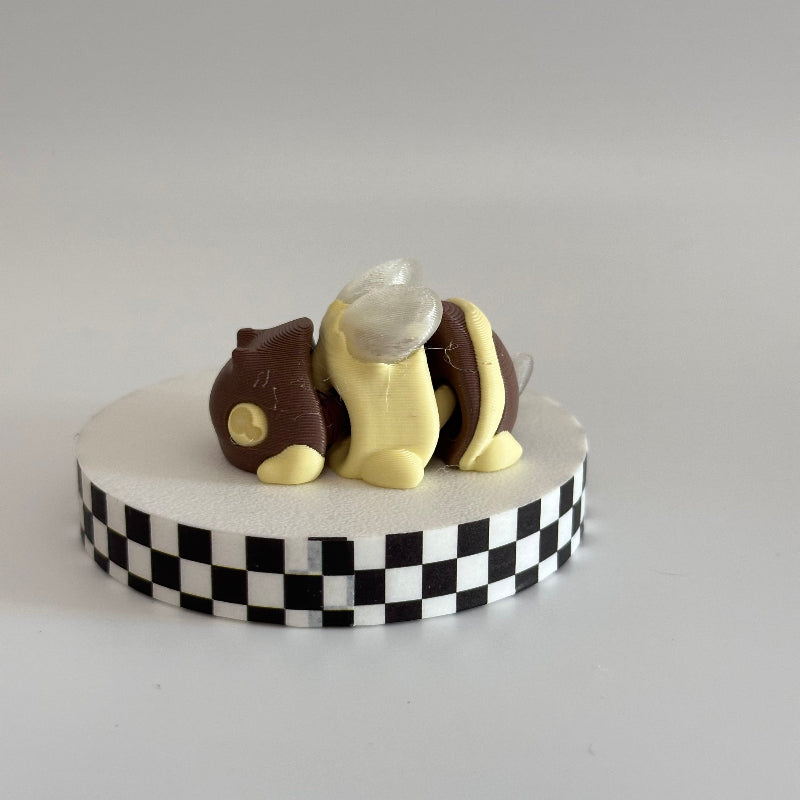 Bumblesweet the Honey Bee 3D Printed Fidget Collectable
