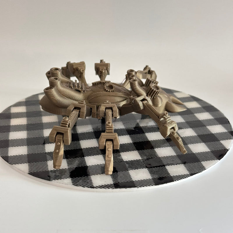 Cogsworth the Steampunk Ant Bot 3D Printed Fidget Collectable