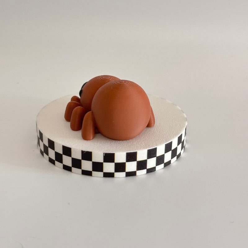 Copper Leap Spider 3D Printed Fidget Spider Collectable
