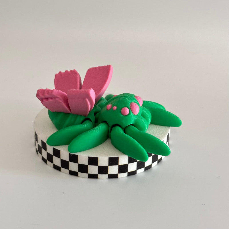 Blushwing Bounder 3D Printed Fidget Spider Collectable