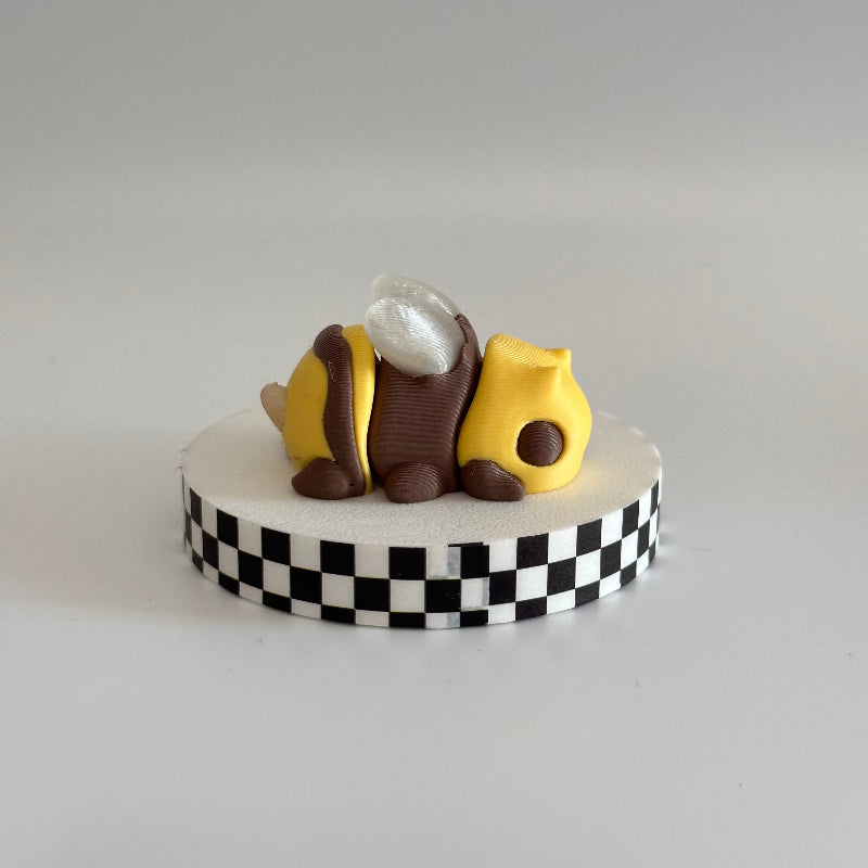 Bumblesweet the Honey Bee 3D Printed Fidget Collectable