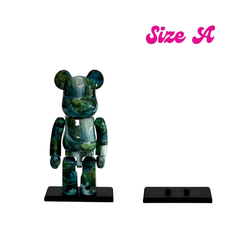 Custom 3D Printed Bearbrick Extra Small Display Stand for Collectors a