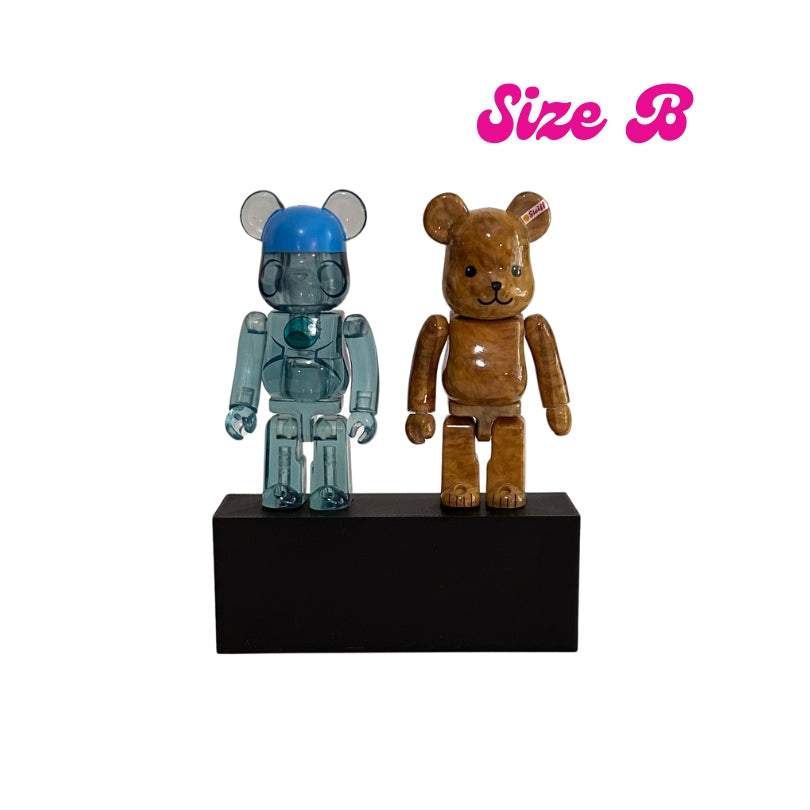 Custom 3D Printed Bearbrick Medium Display Stand for Collectors