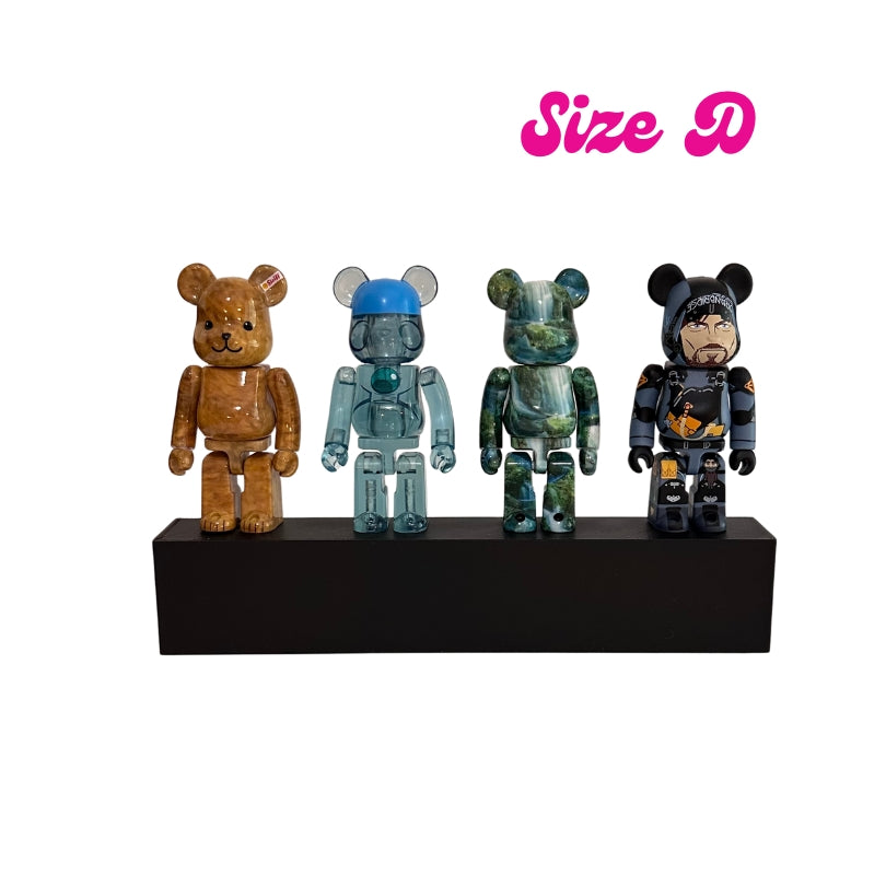 Custom 3D Printed Bearbrick Medium Display Stand for Collectors