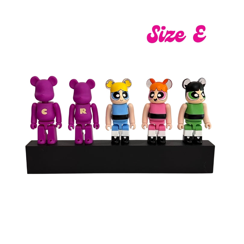 Custom 3D Printed Bearbrick Medium Display Stand for Collectors