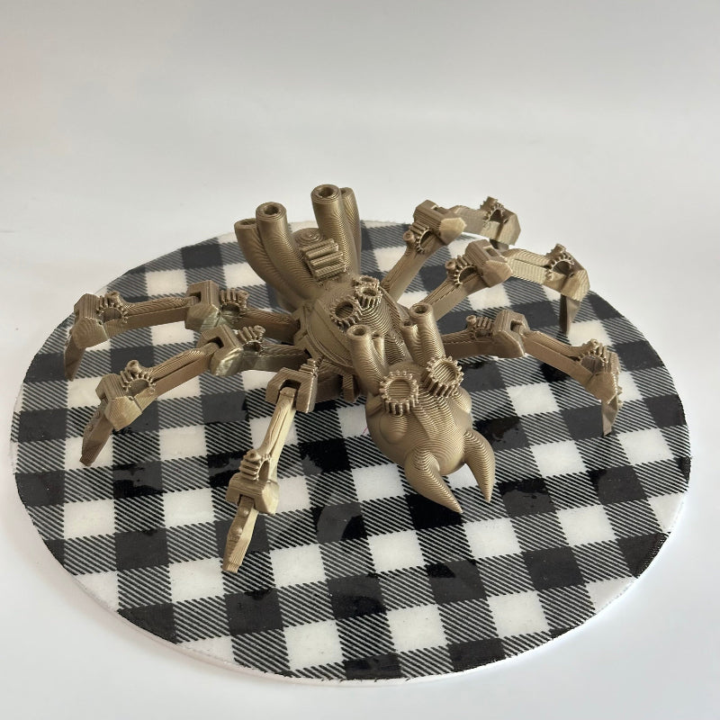 Cogsworth the Steampunk Ant Bot 3D Printed Fidget Collectable