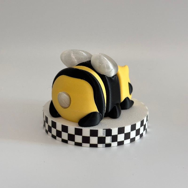 Buzzlet the Bumble Bee 3D Printed Fidget Collectable
