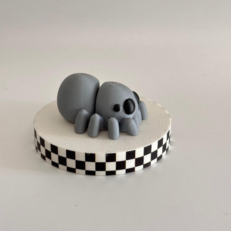 Slate Bounder Spider 3D Printed Fidget Spider Collectable