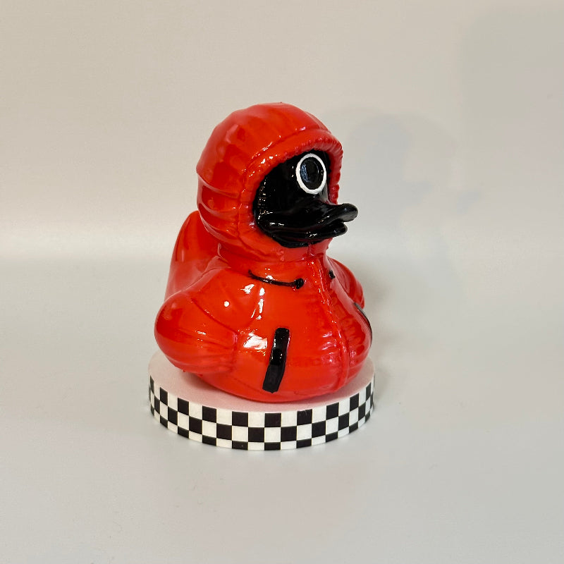 DottyQuack the Red Duck 3D Printed Shelfie Collectible