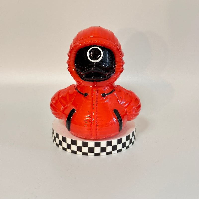 DottyQuack the Red Duck 3D Printed Shelfie Collectible