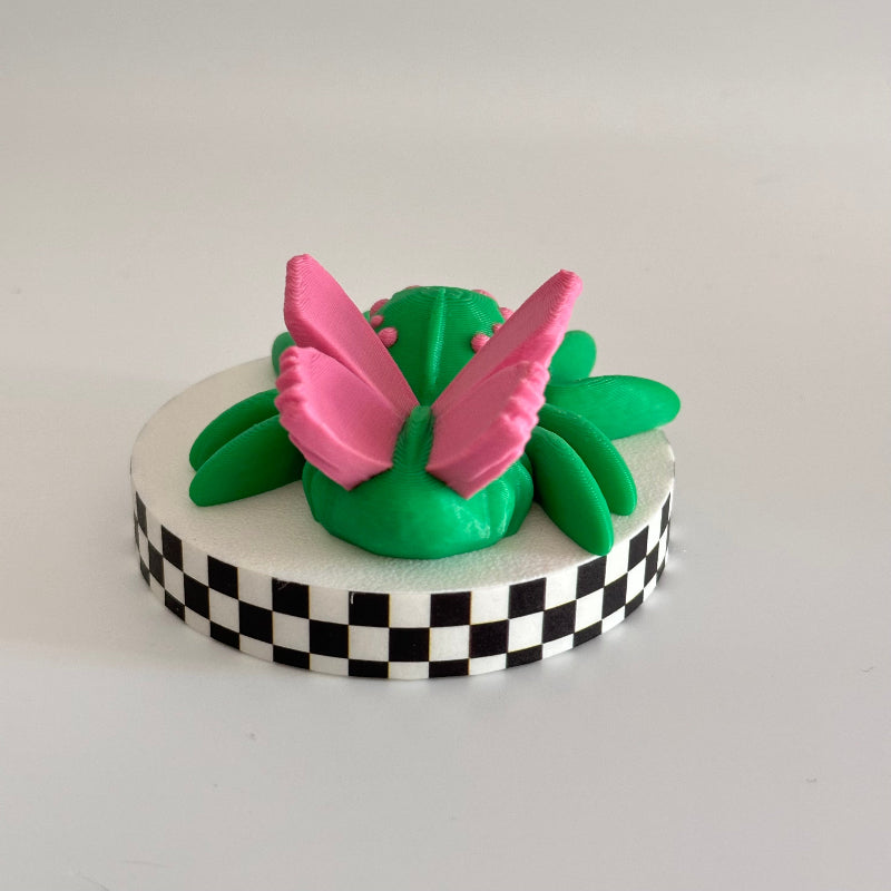 Blushwing Bounder 3D Printed Fidget Spider Collectable