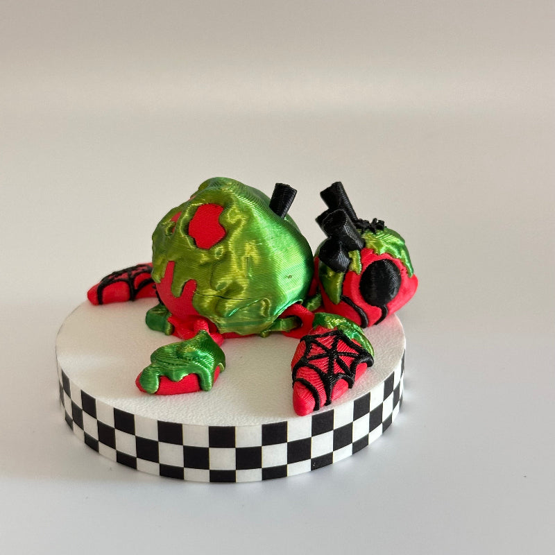 VenomiPip the Poison Apple Turtle 3D Printed Fidget Collectible