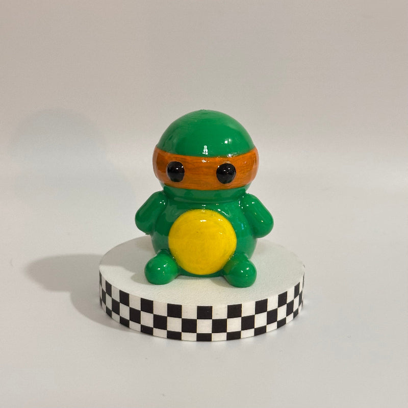 Chibi Ninja Turtles 3D Printed Collectable