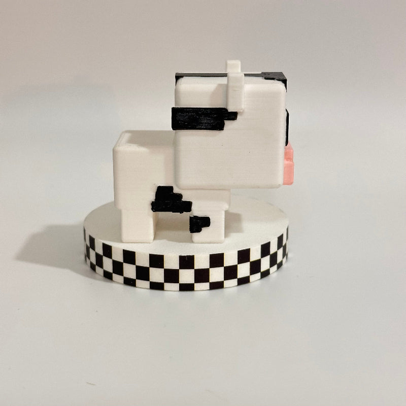 Minecraft Cow 3D Printed Shelfie Collectable
