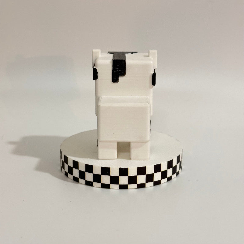 Minecraft Cow 3D Printed Shelfie Collectable