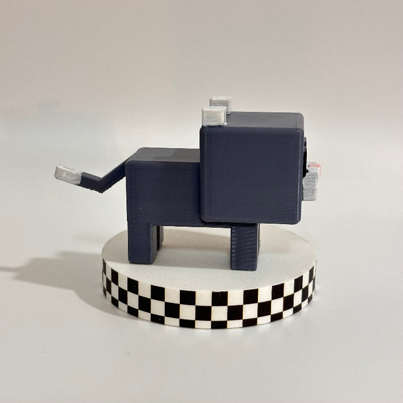 Minecraft Cat 3D Printed Shelfie Collectable