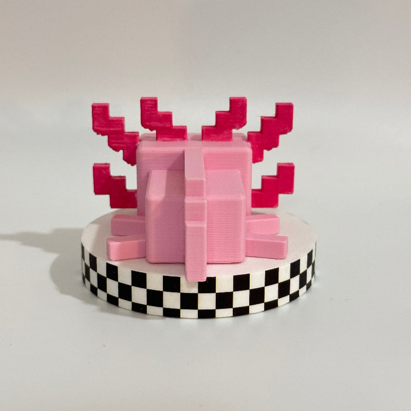 Minecraft Axolotl 3D Printed Shelfie Collectable