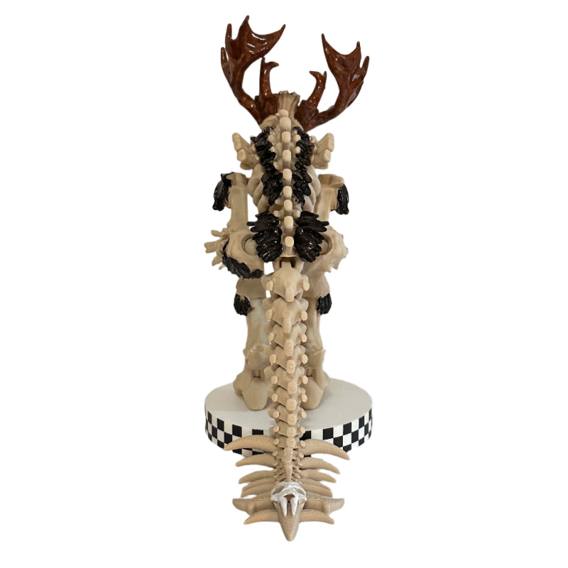 Skullspire The 3D Printed Fidget Collectable Cryptid Wendigo