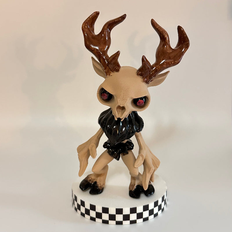 Blackthorn 3D Printed Fidget Collectable Cryptid Wendigo