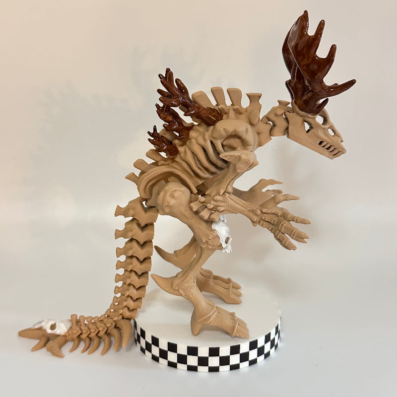 Nightstalker the 3D Printed Fidget Collectable XenoWendigo