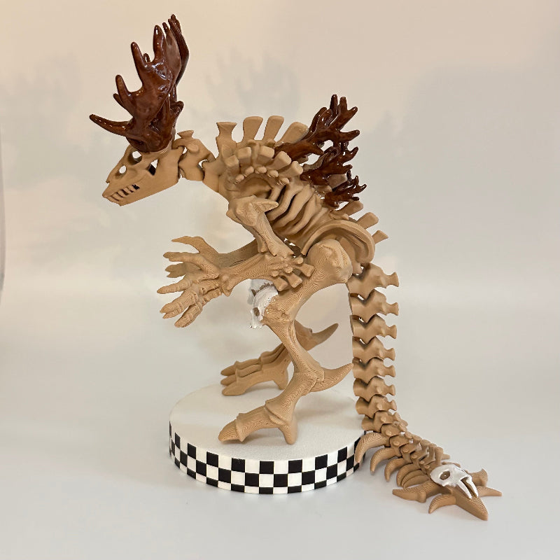 Nightstalker the 3D Printed Fidget Collectable XenoWendigo