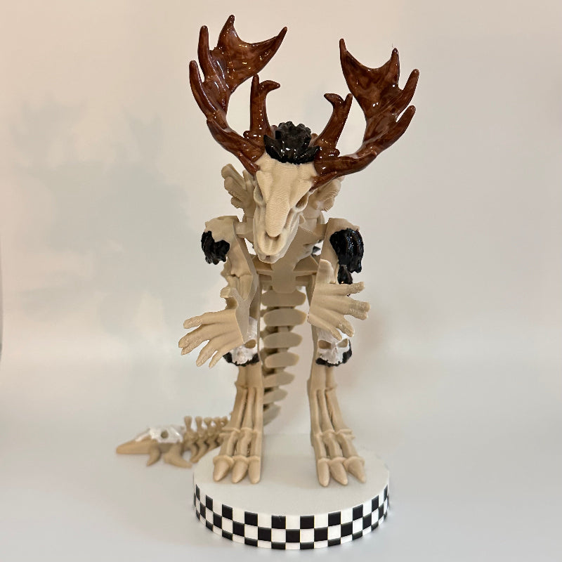Skullspire The 3D Printed Fidget Collectable Cryptid Wendigo
