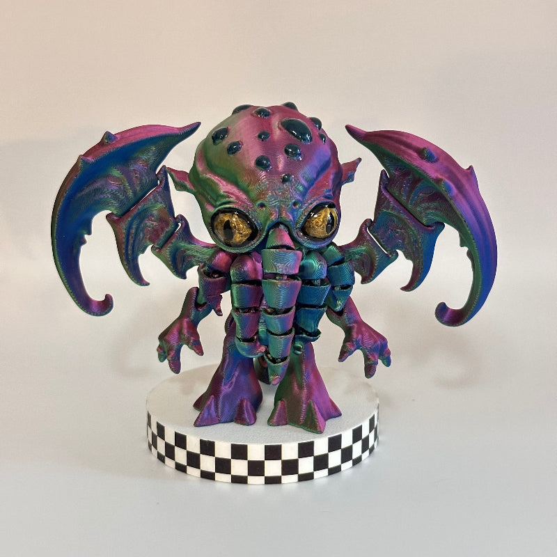 Chromatic Abyss 3D Printed Fidget Collectable Cthulhu