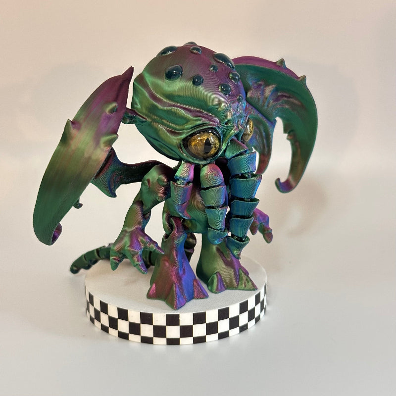 Chromatic Abyss 3D Printed Fidget Collectable Cthulhu