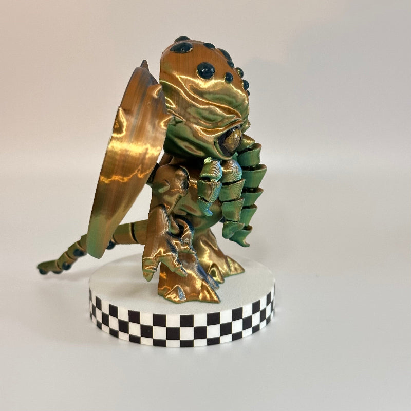Auroral Tempest 3D Printed Fidget Collectable Cthulhu