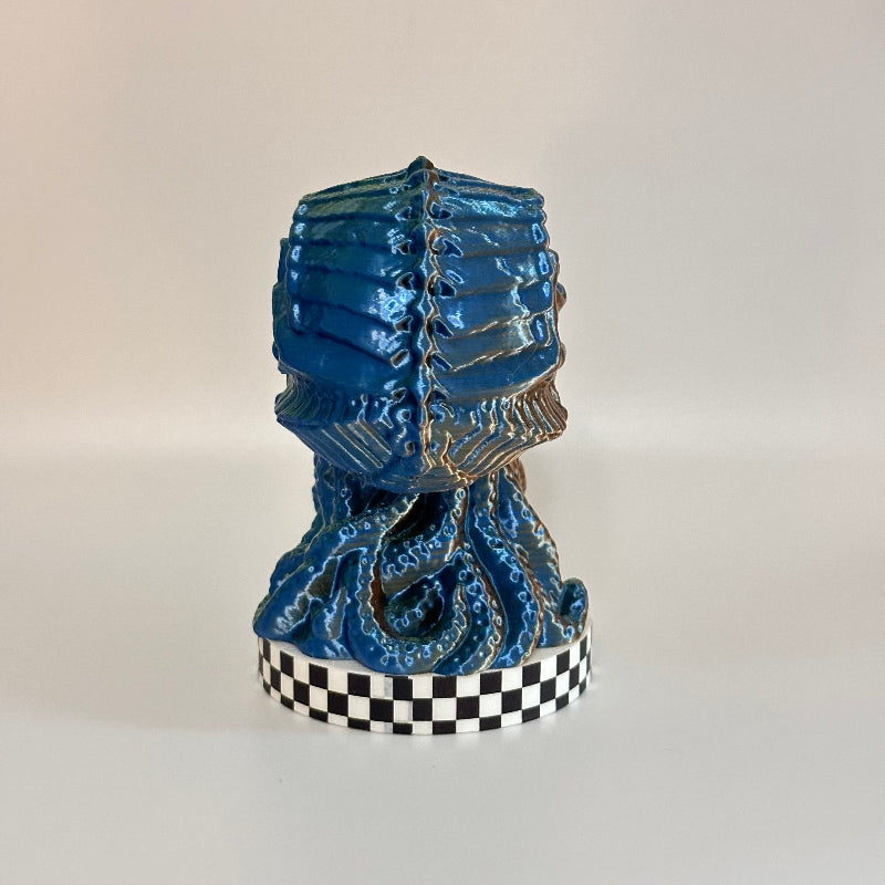 Auroral Bone Enigma Cthulhu Skull 3D Printed Shelfie Collectable