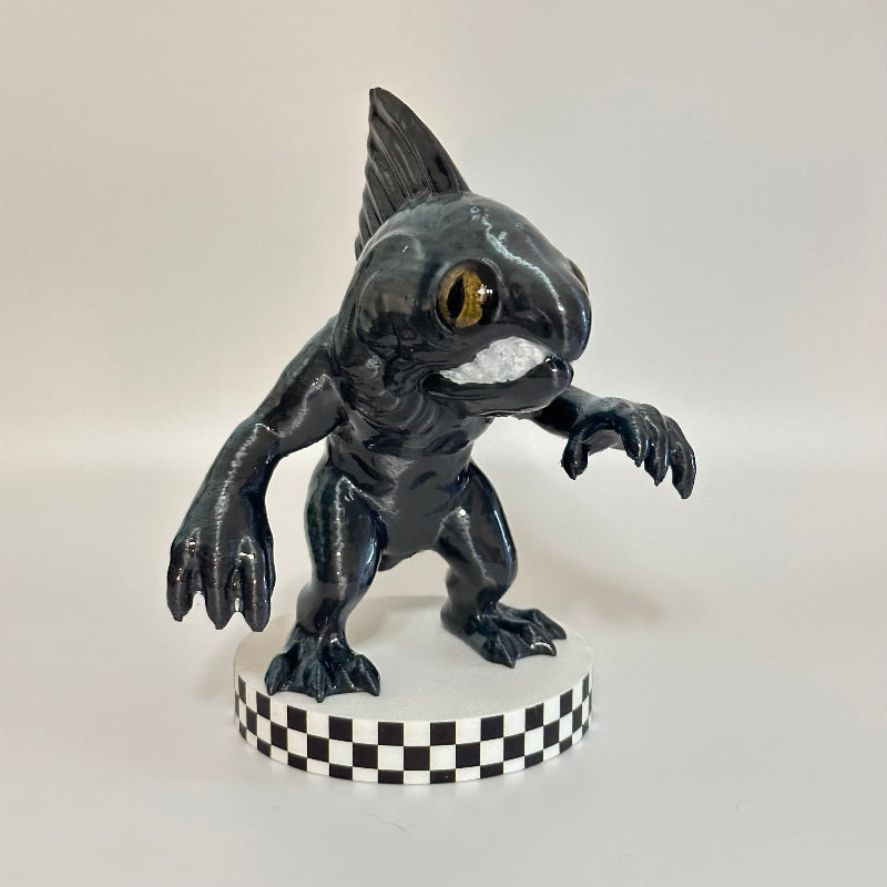 Tideborne Paradox FishMan 3D Printed Shelfie Collectable