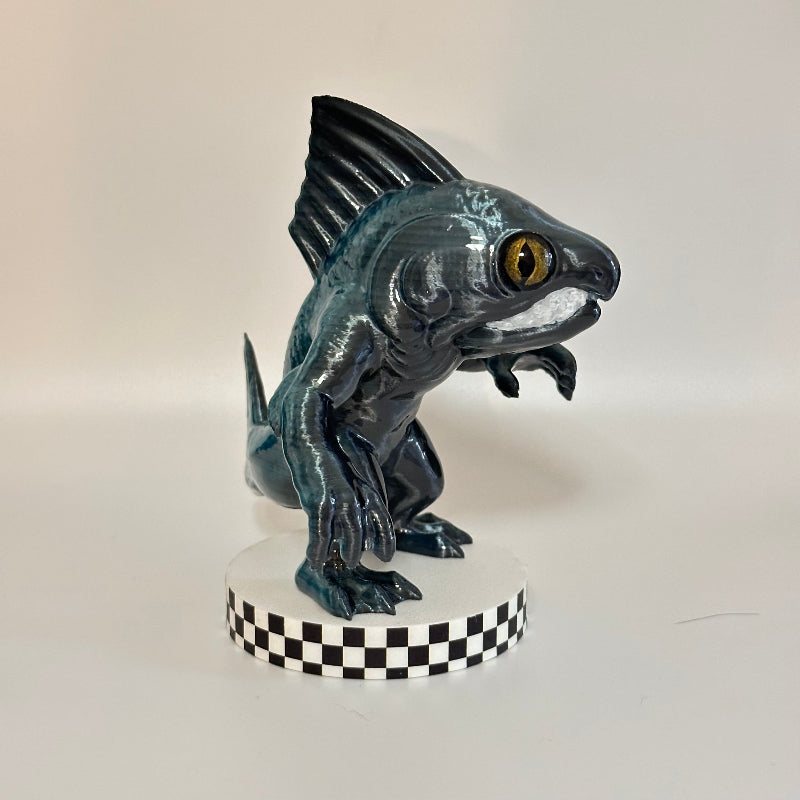 Tideborne Paradox FishMan 3D Printed Shelfie Collectable
