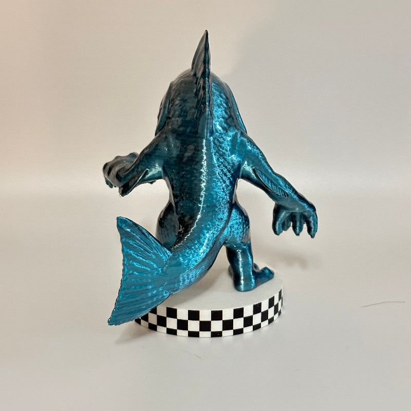 Tideborne Paradox FishMan 3D Printed Shelfie Collectable
