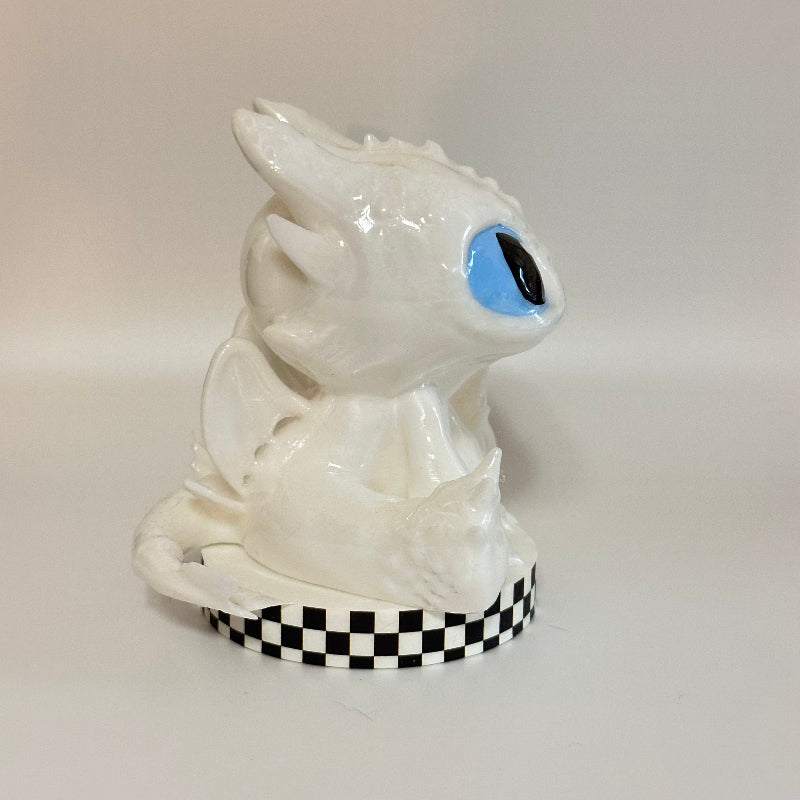 Light Fury 3D Printed Shelfie Collectable