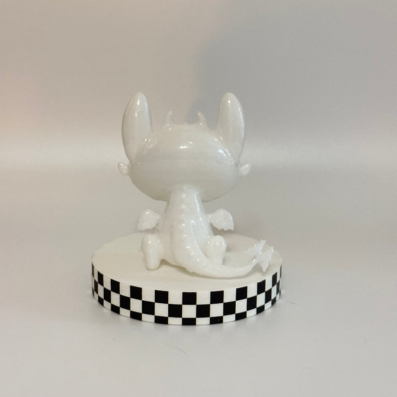 Chibi Light Fury 3D Printed Shelfie Collectable