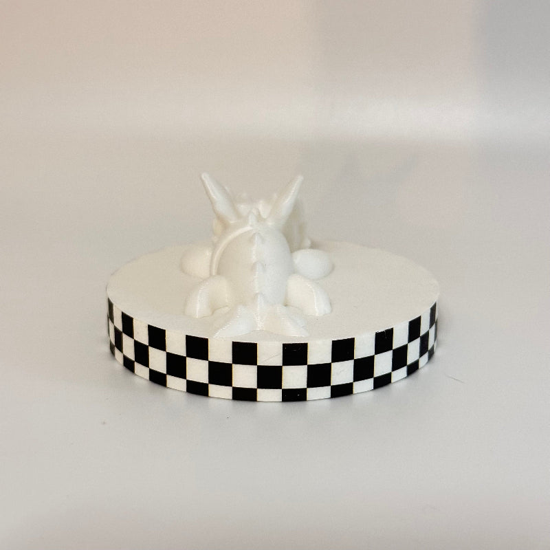 Mini Light Fury 3D Printed Fidget Dragon Collectible
