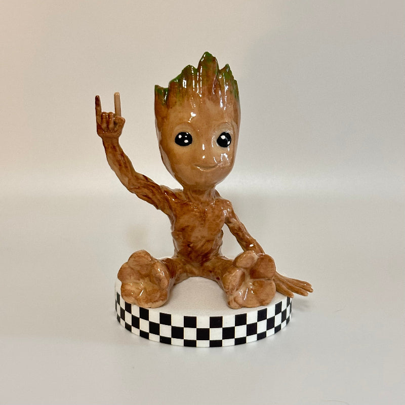 Rock ‘n’ Root Groot 3D Printed Shelfie Collectable