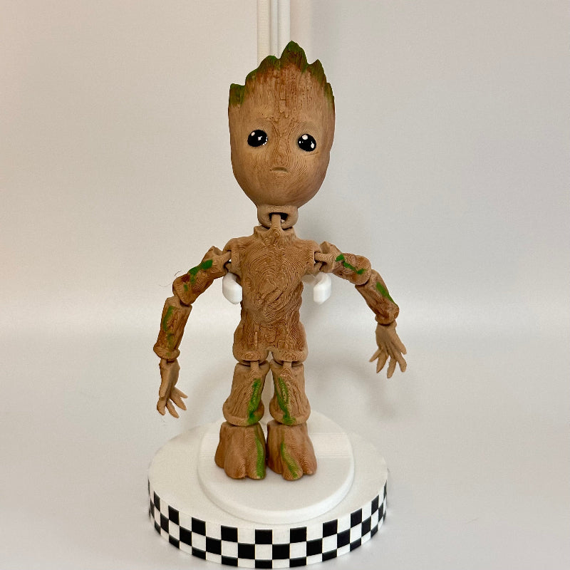 Groot 3D Printed Fidget Collectable