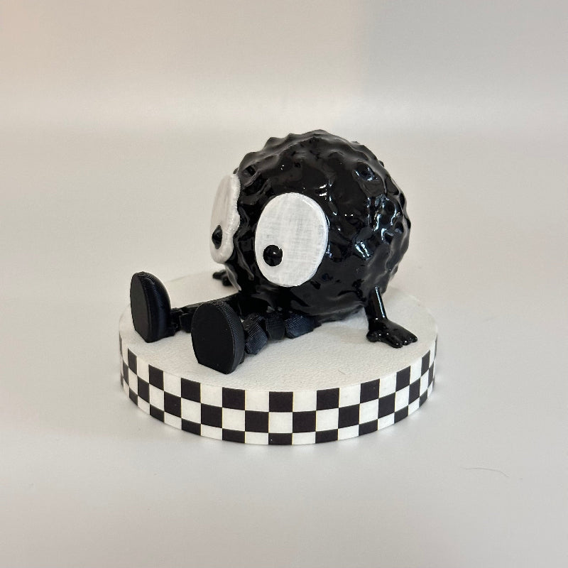 Soot Sprite Fidget 3D Printed Fidget Collectable