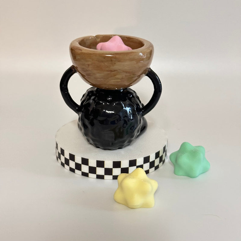 Soot Sprite Candle Holder With Magnets 3D Printed Shelfie Collectable