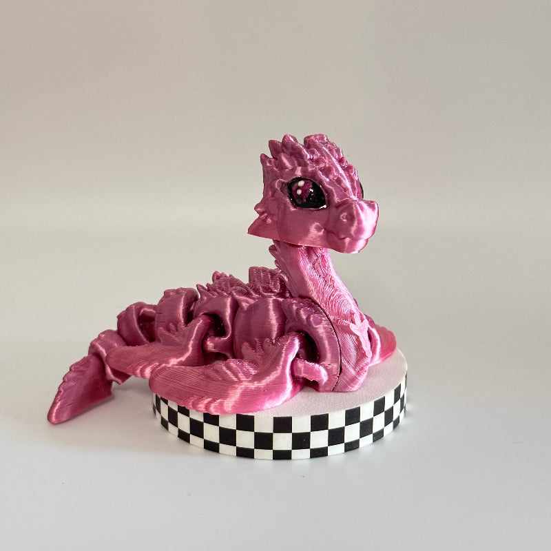 Bubblegum Nessie The Lochness Cryptid 3D Printed Fidget Collectable