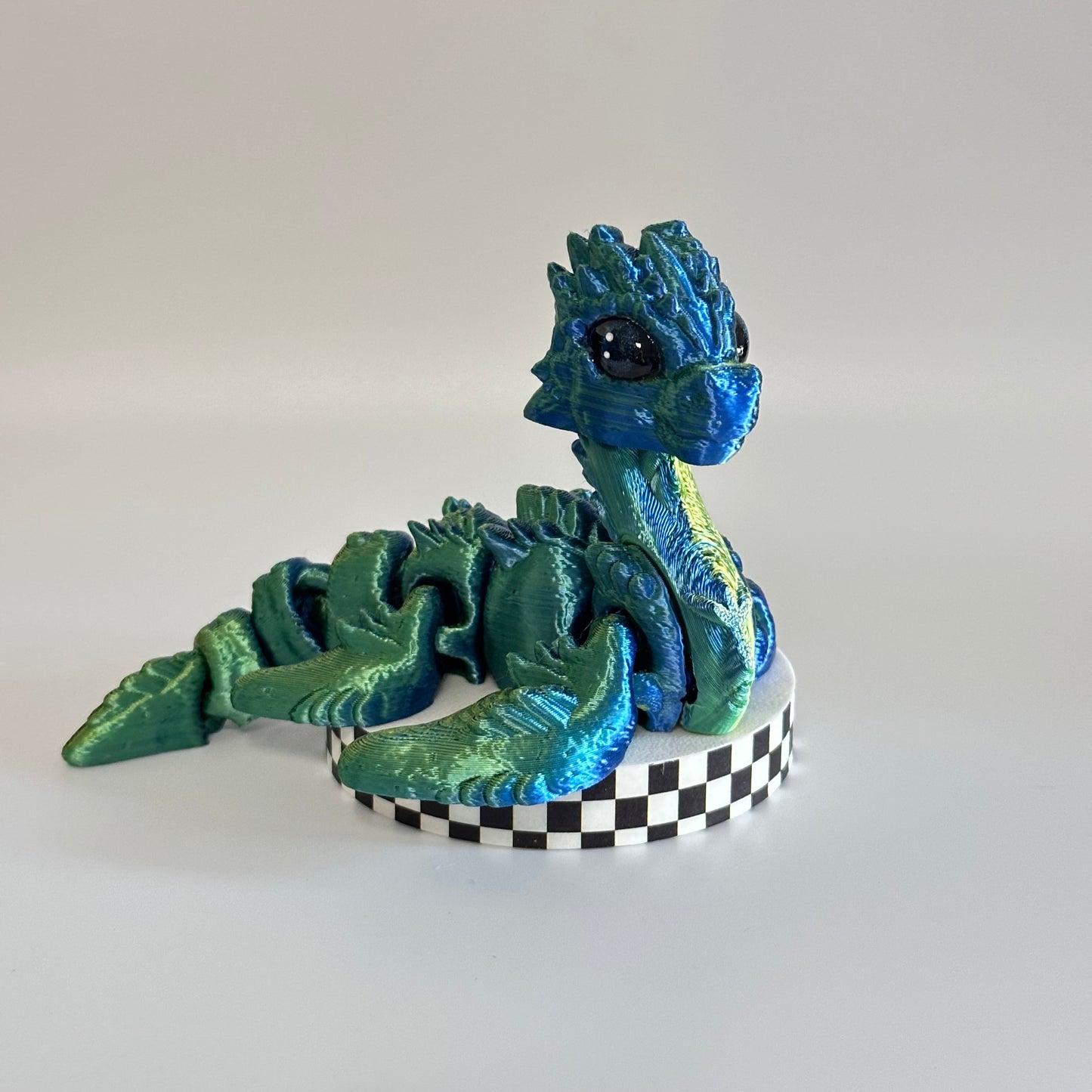 Nessie Noodle The Lochness Monster Cryptid 3D Printed Fidget Collectable