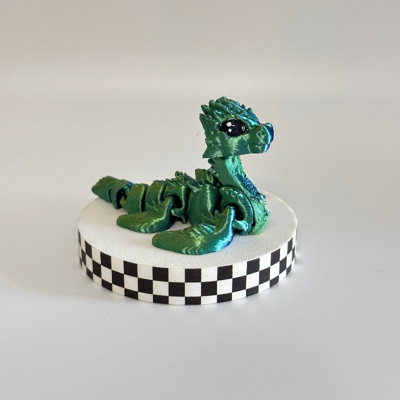 Nessie Noodle The Lochness Monster Cryptid 3D Printed Fidget Collectable