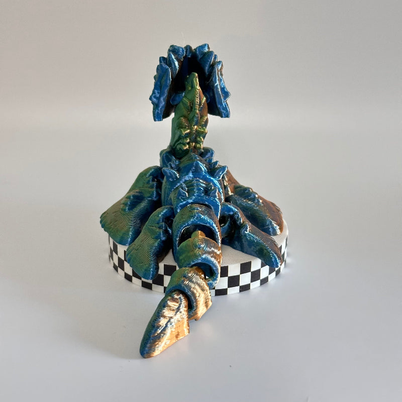 Ripple Nessie The Lochness Cryptid 3D Printed Fidget Collectable