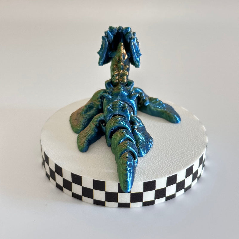 Ripple Nessie The Lochness Cryptid 3D Printed Fidget Collectable